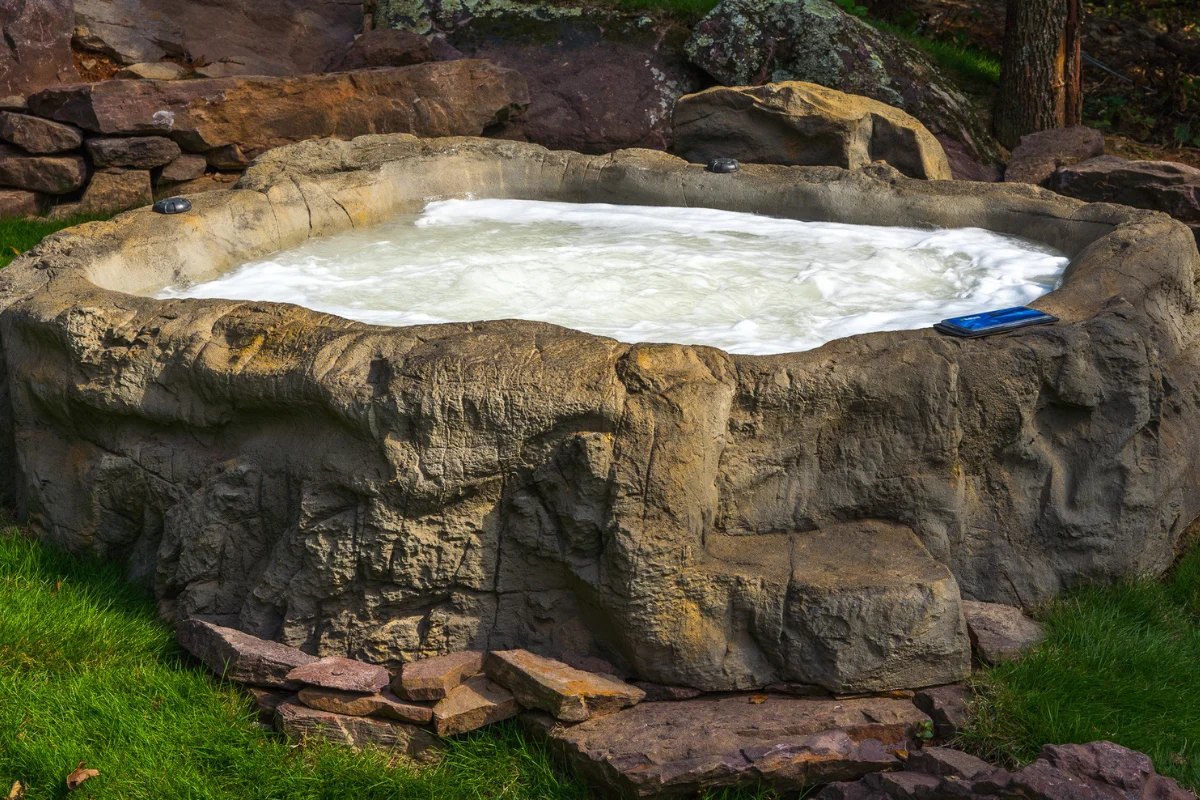 Natural Spas Earth Semi In Ground Hot Tub and Spa - Image 2