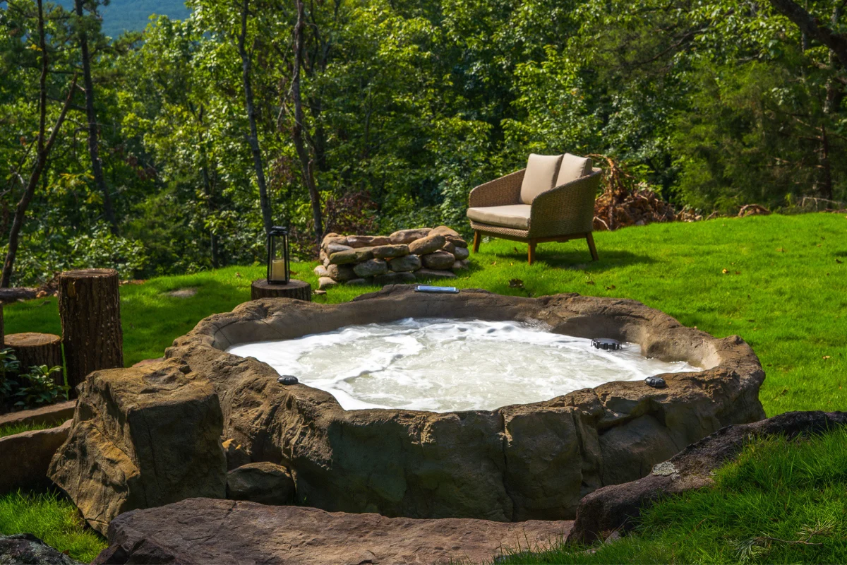 Natural Spas Earth Semi In Ground Hot Tub and Spa - Image 3