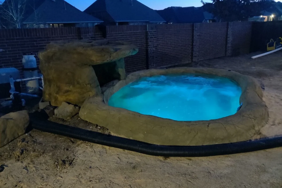 Natural Spas Sunset Lagoon In Ground Hot Tub and Spa - Image 4