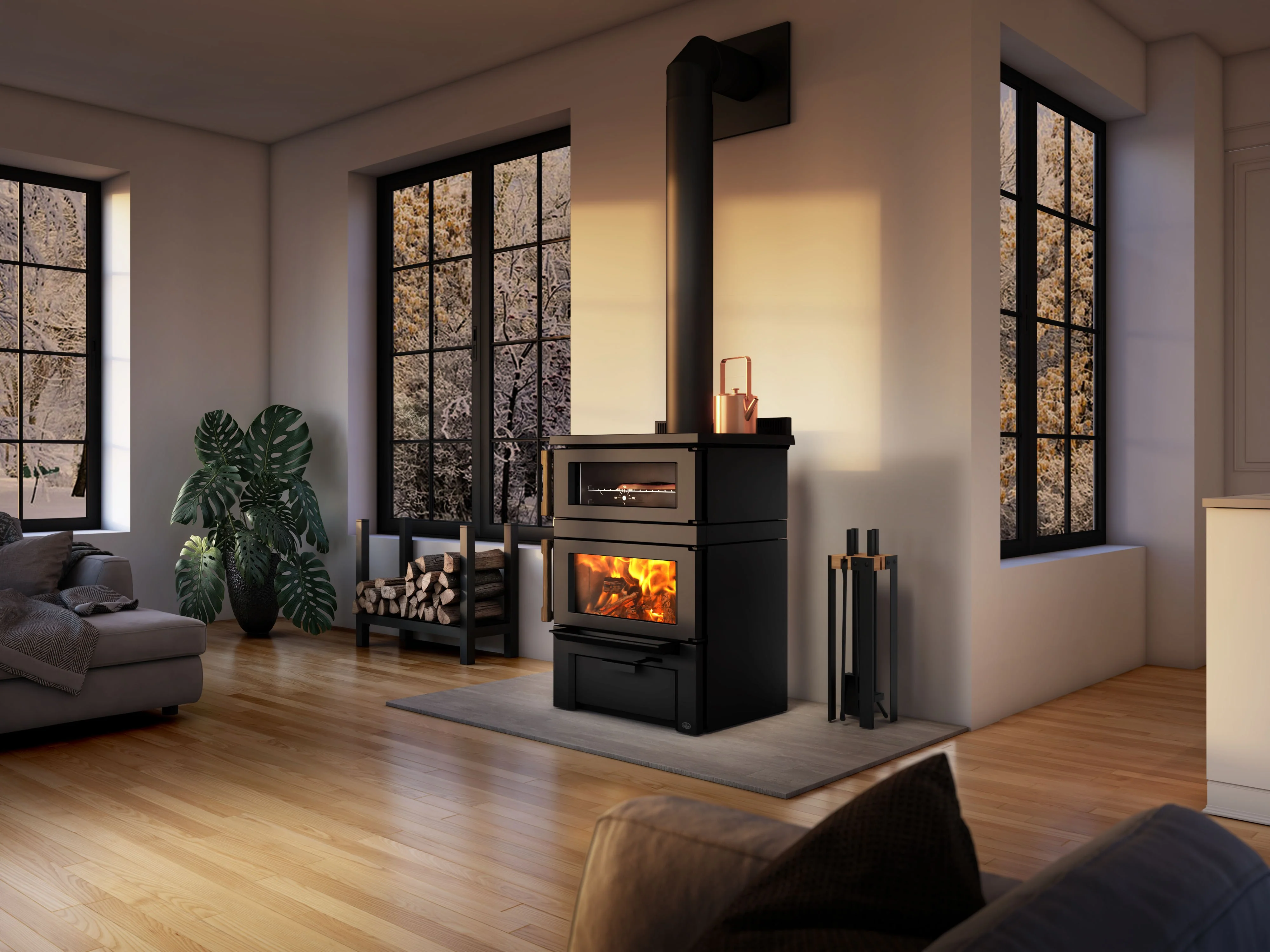 Osburn Gusto Wood Burning Cookstove - OB02047 - Image 4