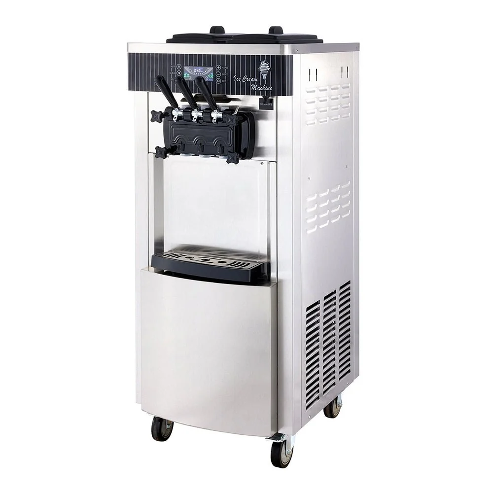 Premium 3 Flavors Commercial Soft Serve Yogurt Ice Cream Machine Maker (97524130) - Image 3
