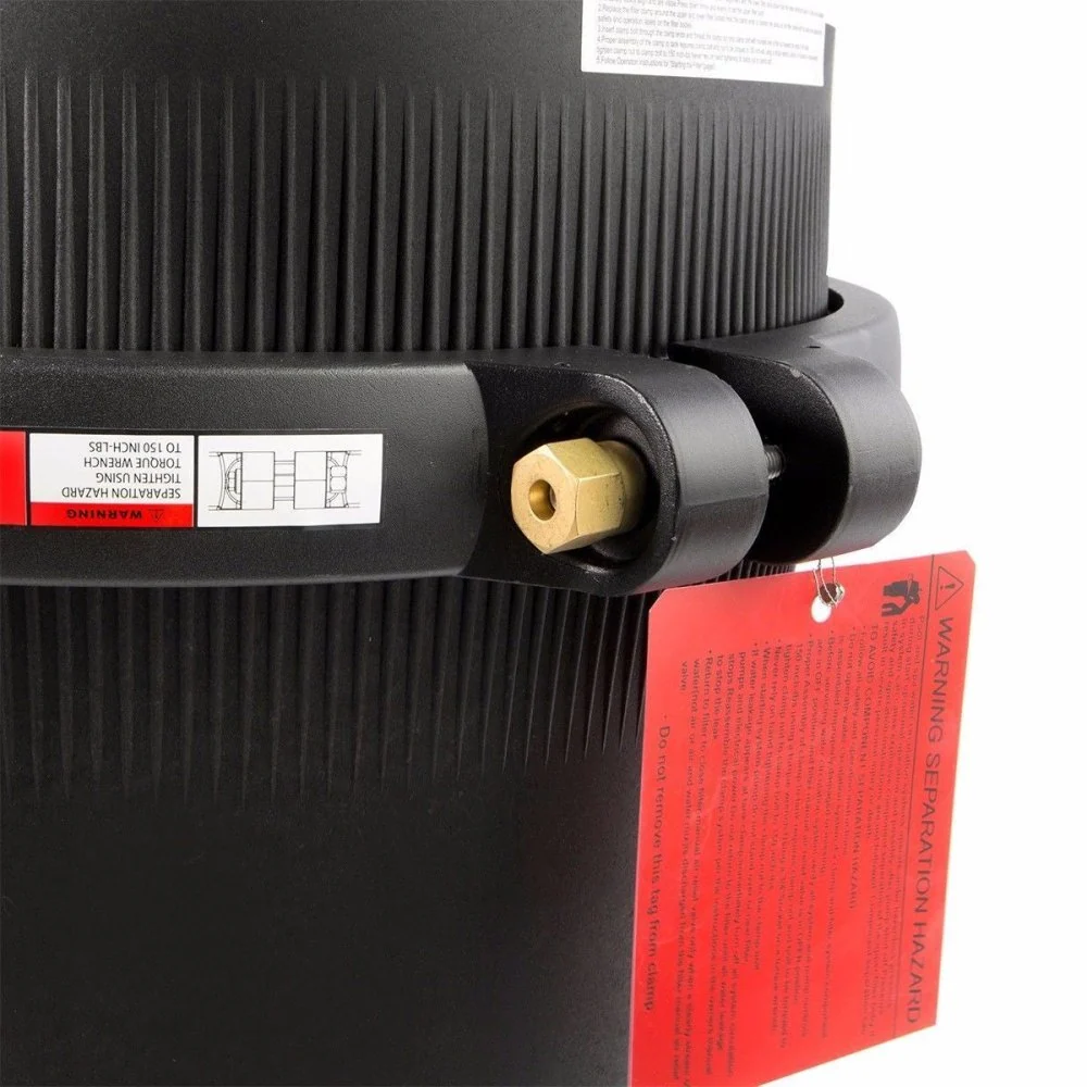 Premium 35,000 Gallon In-Ground Swimming Pool Cartridge W/ Built-In Pressure Gauge, 425 SF - Image 8