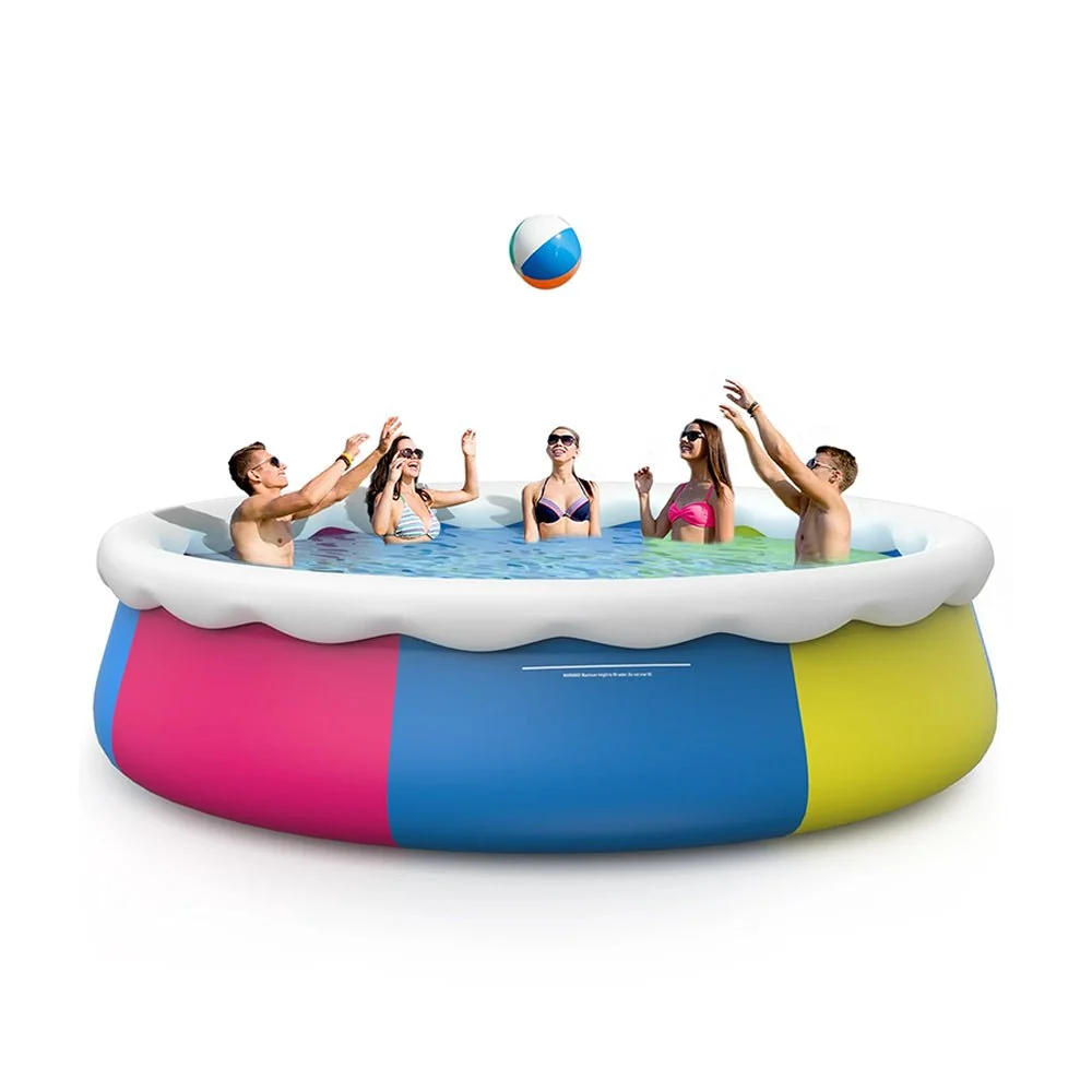 Premium Above Inflatable Ground Pool With Filter Pump, Ladder, Ground Cloth And Cover, 18FT (93641724) - Image 9