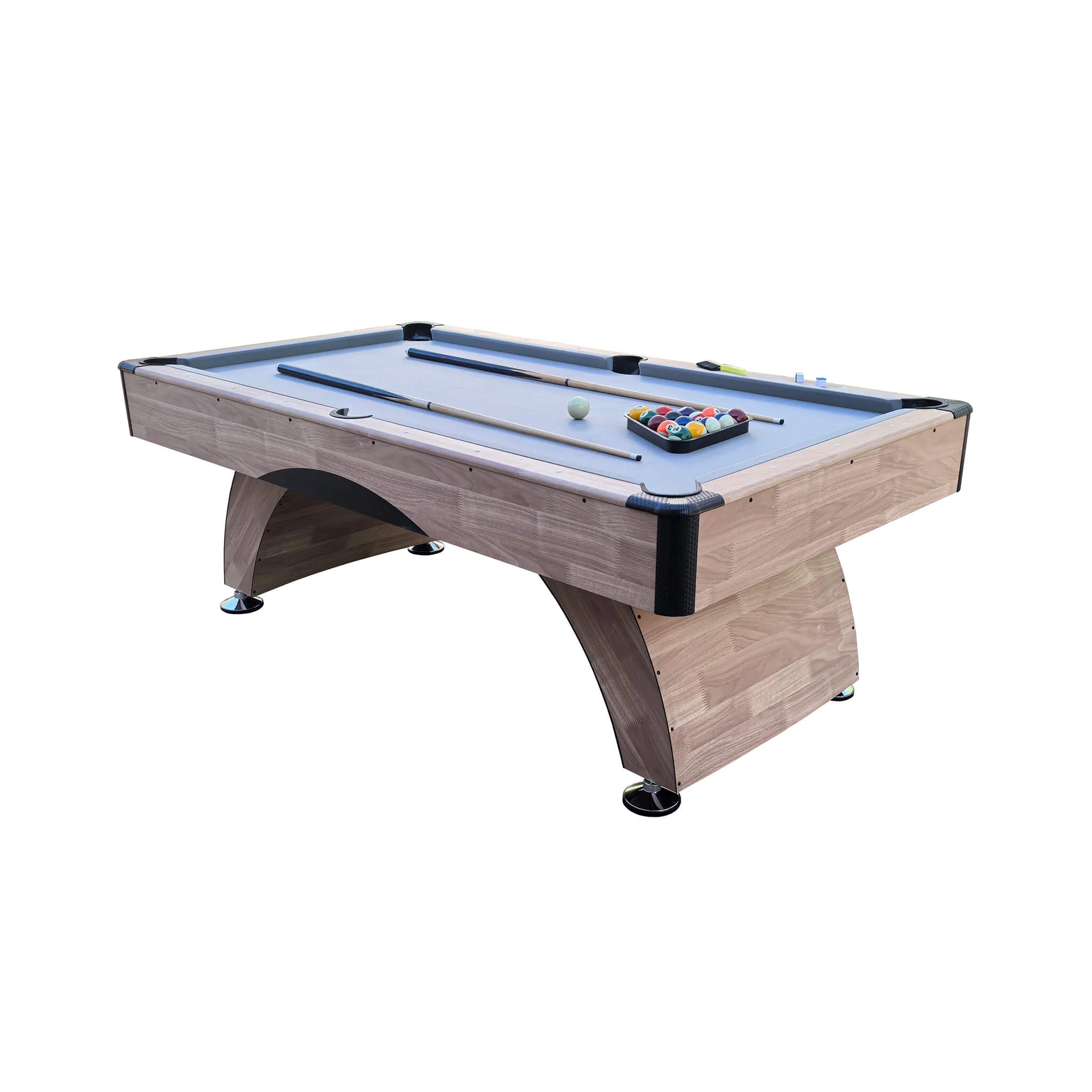 Premium Billiards Pool Wood Table for Home Game Rooms, 7FT - Image 5