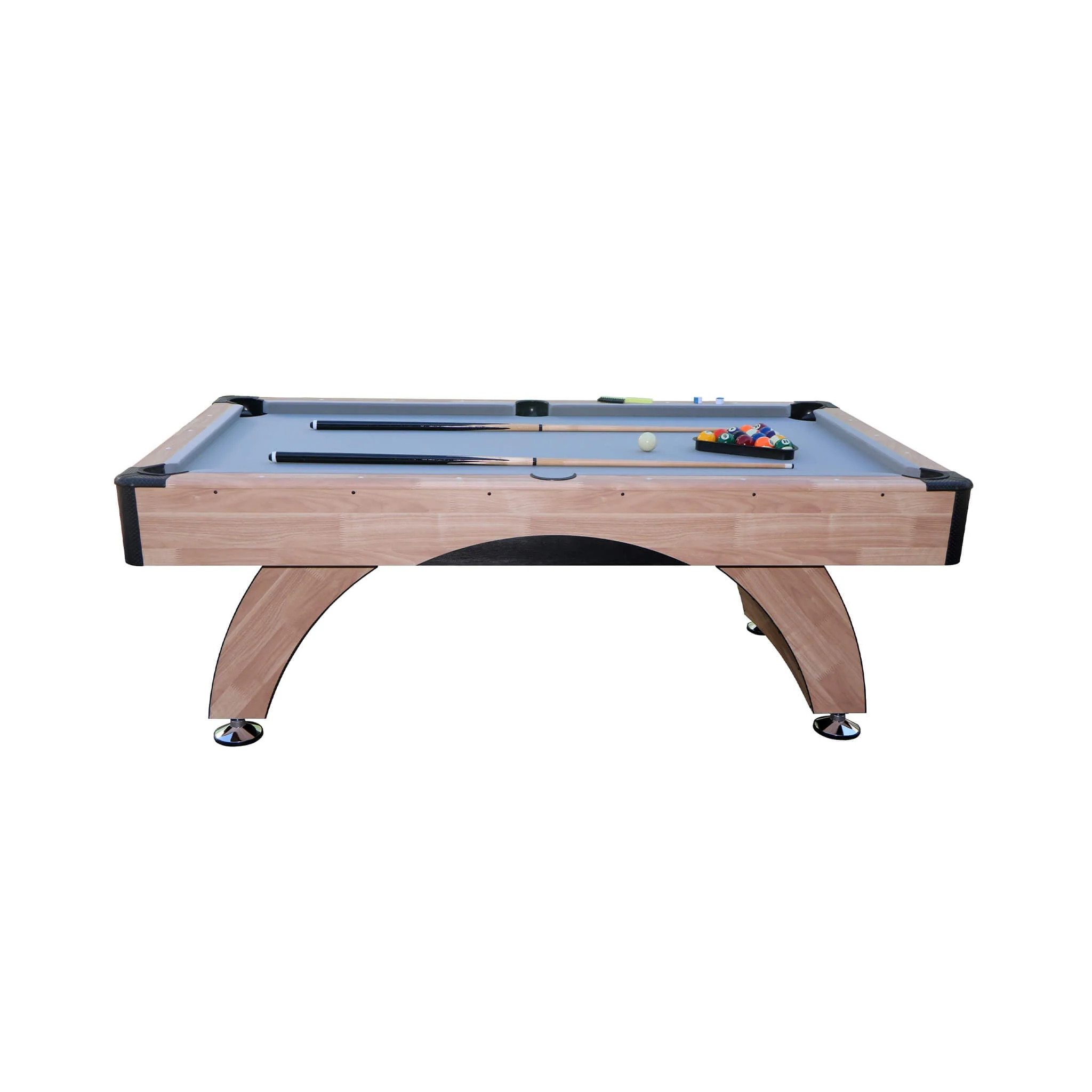 Premium Billiards Pool Wood Table for Home Game Rooms, 7FT - Image 6