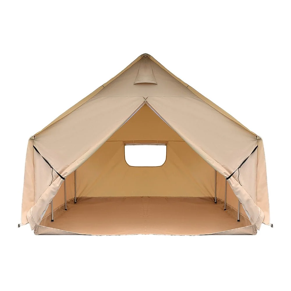 Premium Canvas Frame Fire Water Camping Wall Hunting Tent, 12x14' - Image 10