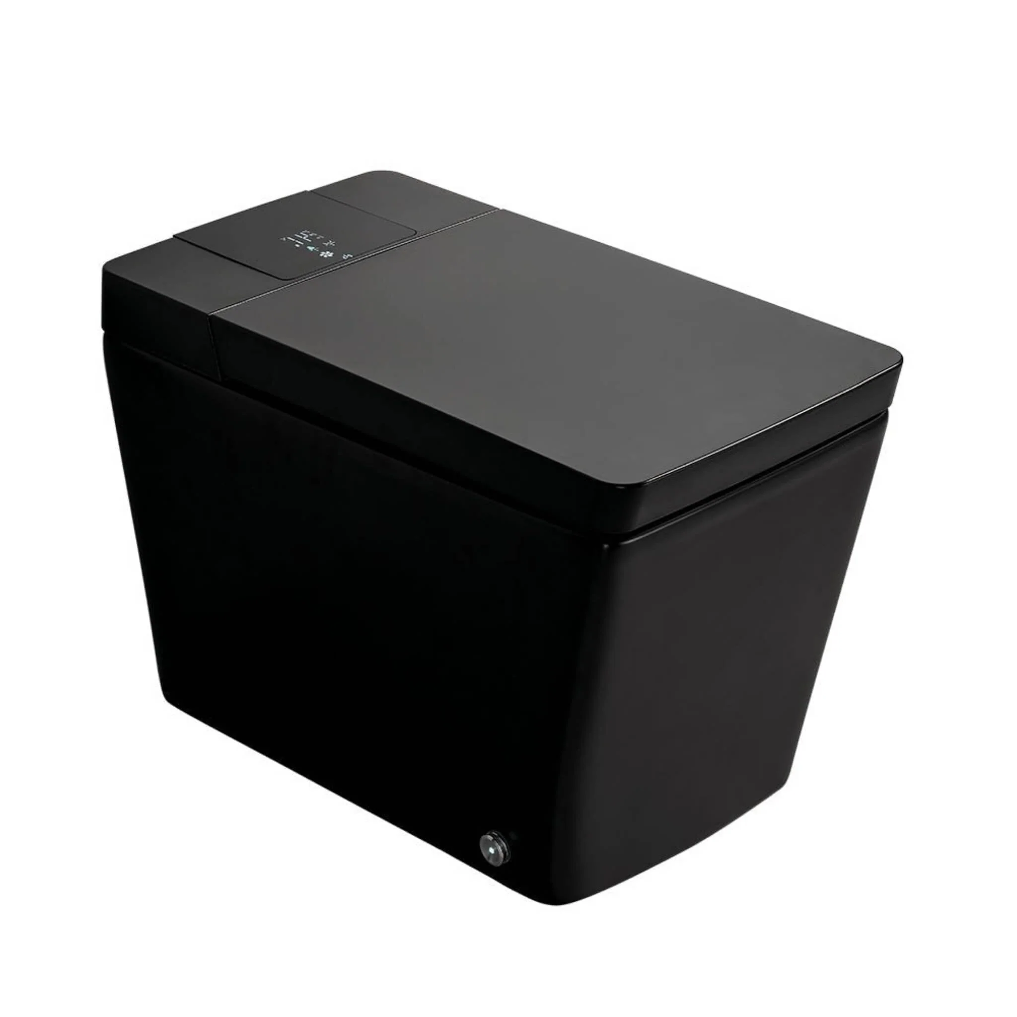 Premium Multifunctional Single-Piece Automatic Smart Toilet With Remote Control, Matte Black (96471352) - Image 4