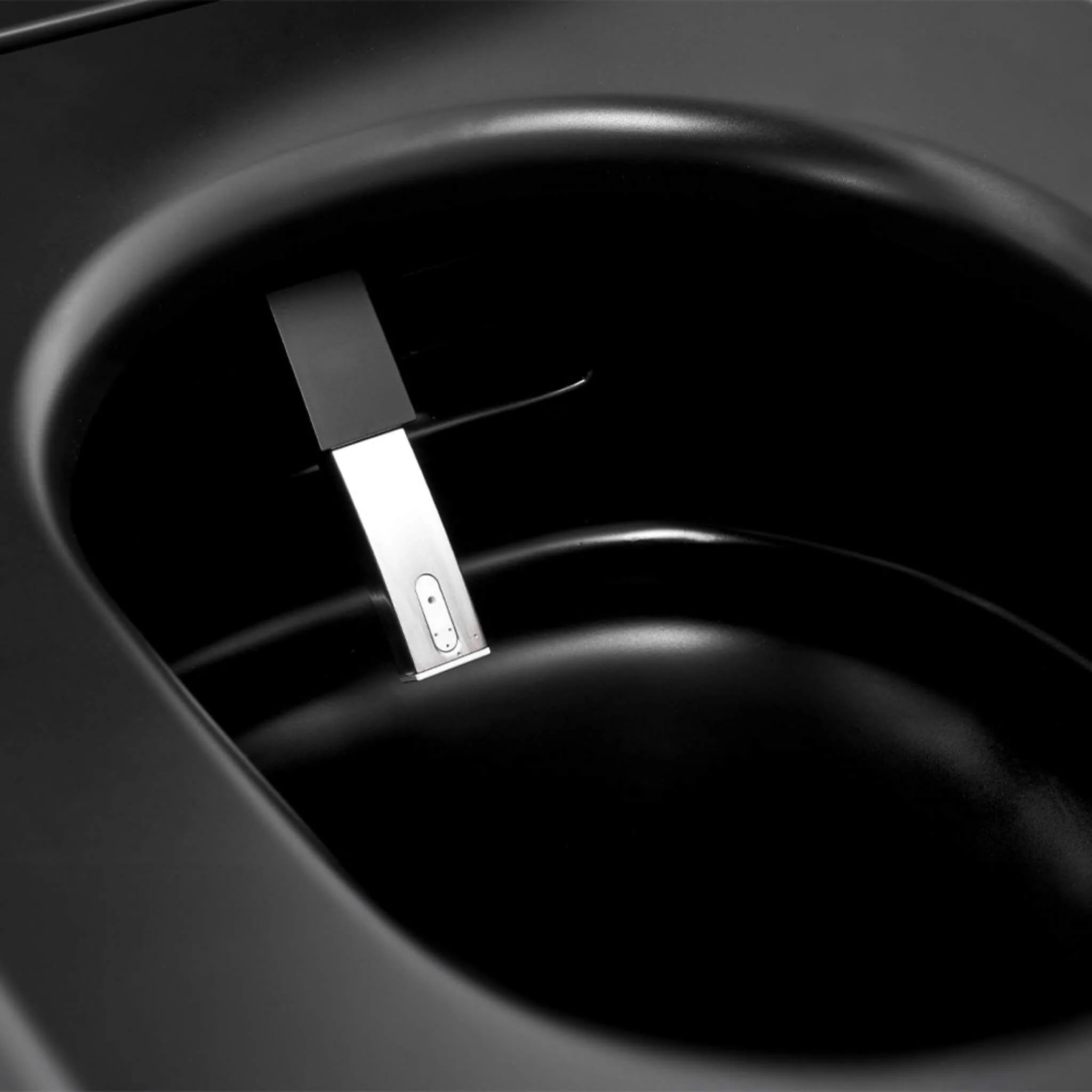 Premium Multifunctional Single-Piece Automatic Smart Toilet With Remote Control, Matte Black (96471352) - Image 7