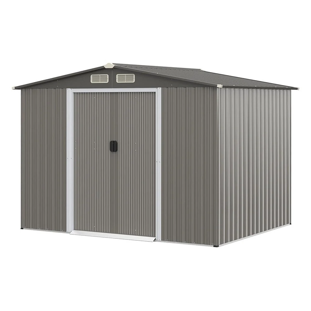 Premium Outdoor Steel Tool Storage Garden Backyard Shed, 8x6' (92674185) - Image 2