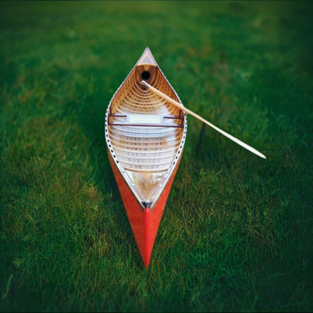 Premium Red Cedar Canoe With Ribs Curved Bow, 10FT (95261384) - Image 2