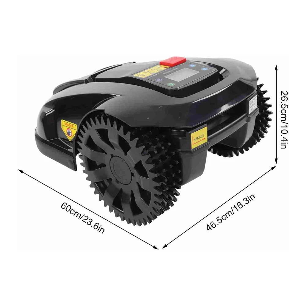 Premium Smart Automatic Robotic Lawn Mower Machine With Charging Station (96413728) - Image 8