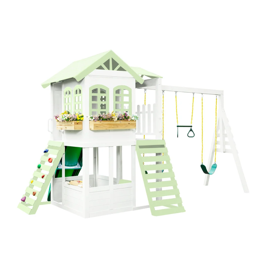 Reign Two Story Playhouse Custom Color - Image 7