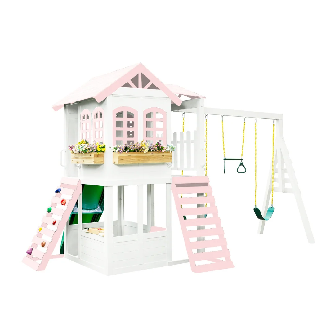 Reign Two Story Playhouse Custom Color - Image 8