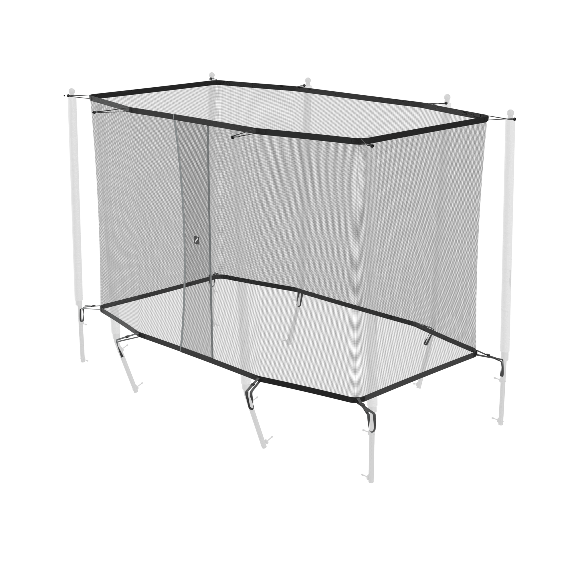 Replacement Safety Net for Rectangular Trampolines Enclosure - Image 2