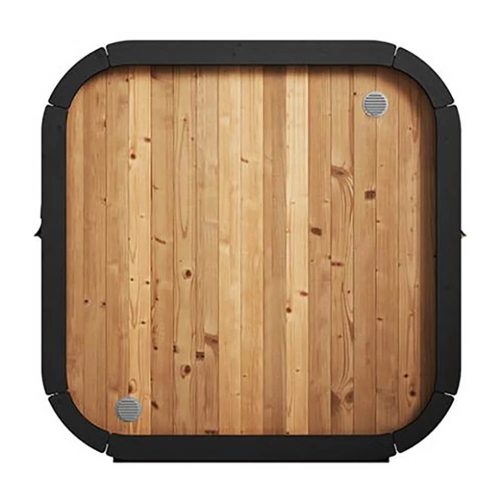 SaunaLife Model CL4G 3-Person Cube-Series Luxury Wooden Outdoor Home Sauna Kit [SL-MODELCL4G] (SAK92610) - Image 6