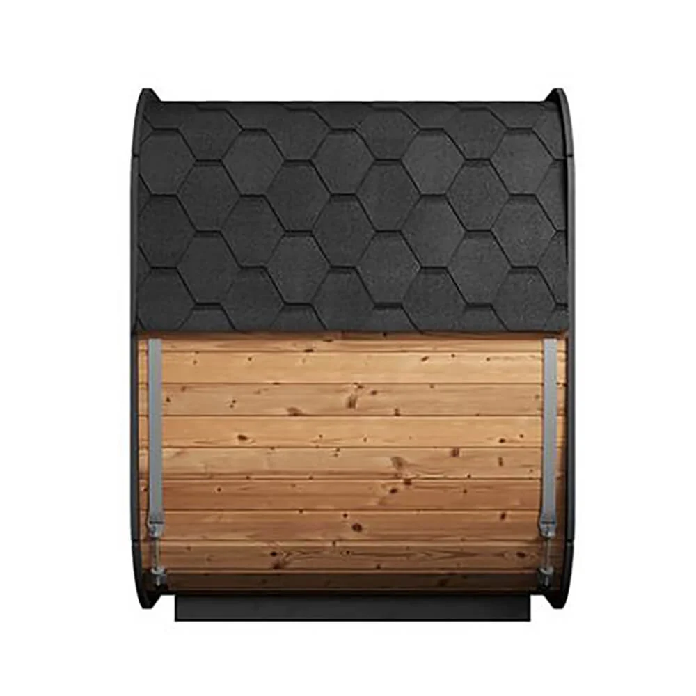 SaunaLife Model CL5G 4-Person Cube-Series Luxury Wooden Outdoor Home Sauna Kit [SL-MODELCL5G] (SAK91835) - Image 4