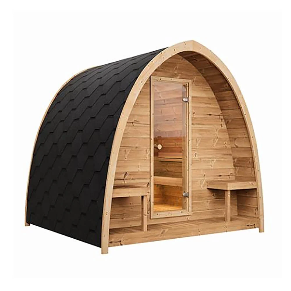SaunaLife Model G3 Garden-Series Luxury Wooden Outdoor Home Sauna Kit [SL-MODELG3] (SAK94768) - Image 3