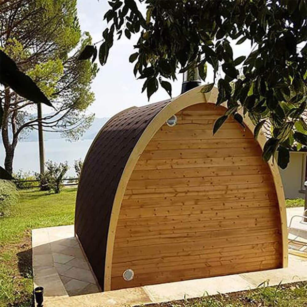 SaunaLife Model G3 Garden-Series Luxury Wooden Outdoor Home Sauna Kit [SL-MODELG3] (SAK94768) - Image 6