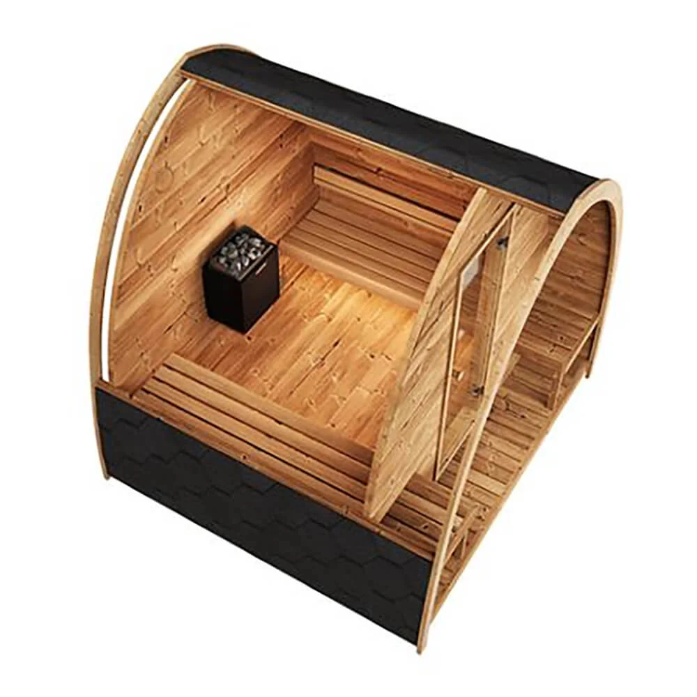 SaunaLife Model G3 Garden-Series Luxury Wooden Outdoor Home Sauna Kit [SL-MODELG3] (SAK94768) - Image 7
