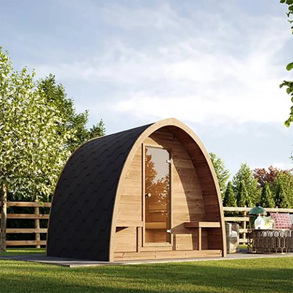 SaunaLife Model G3 Garden-Series Luxury Wooden Outdoor Home Sauna Kit [SL-MODELG3] (SAK94768) - Image 8