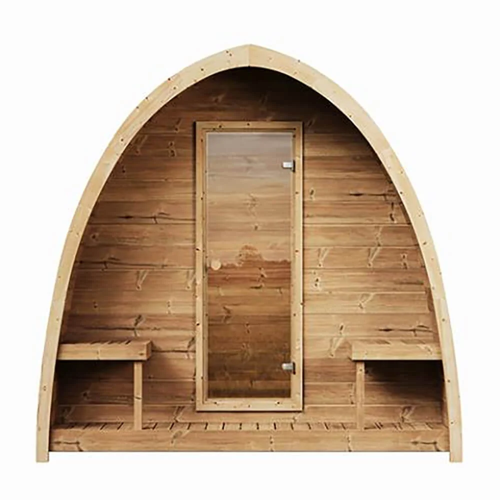 SaunaLife Model G3 Garden-Series Luxury Wooden Outdoor Home Sauna Kit [SL-MODELG3] (SAK94768) - Image 9