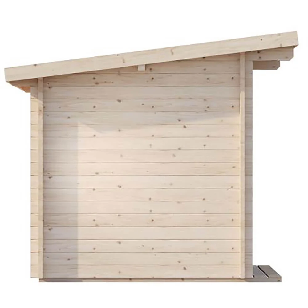 SaunaLife Model G4 6-Person Garden-Series Luxury Wooden Outdoor Home Sauna Kit [SL-MODELG4] (SAK92514) - Image 6