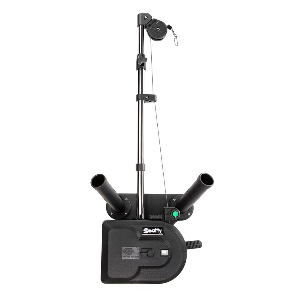 Scotty 1116 Propack 60" Telescoping Electric Downrigger w/ Dual Rod Holders and Swivel Base [1116] - Image 3