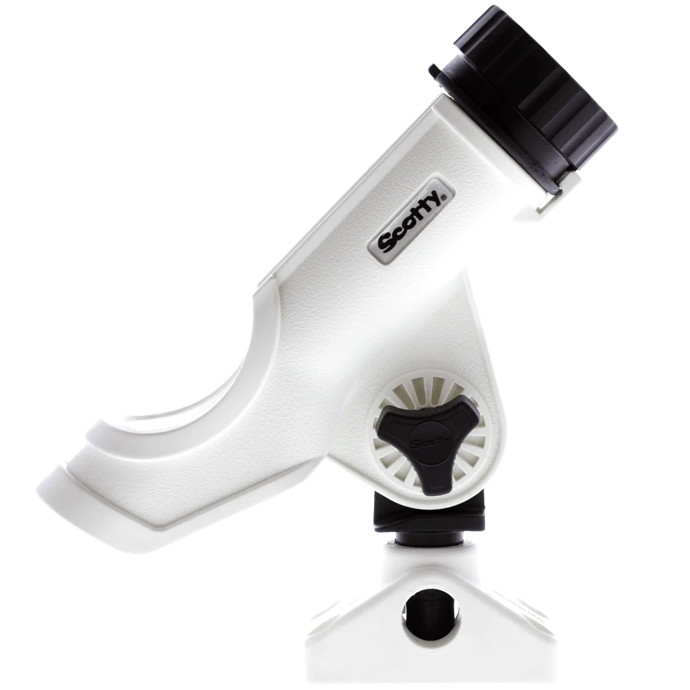 Scotty Powerlock Rod Holder White w/241 Side/Deck Mount [230-WH] - Image 2