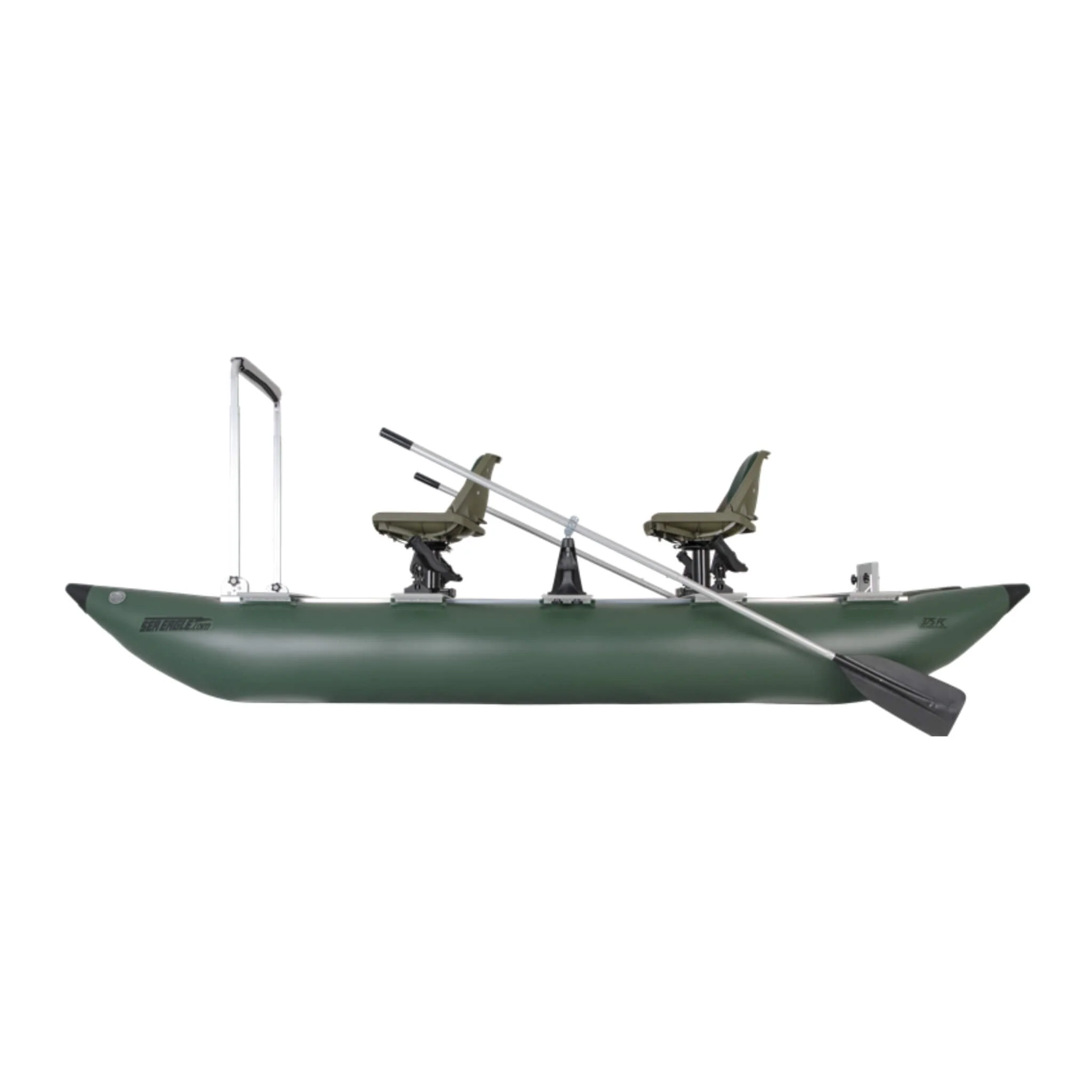 Sea Eagle 375FC FoldCat 2 Persons Inflatable Fishing Lightweight Pontoon Boat [375FC] (SAK34652) - Image 3