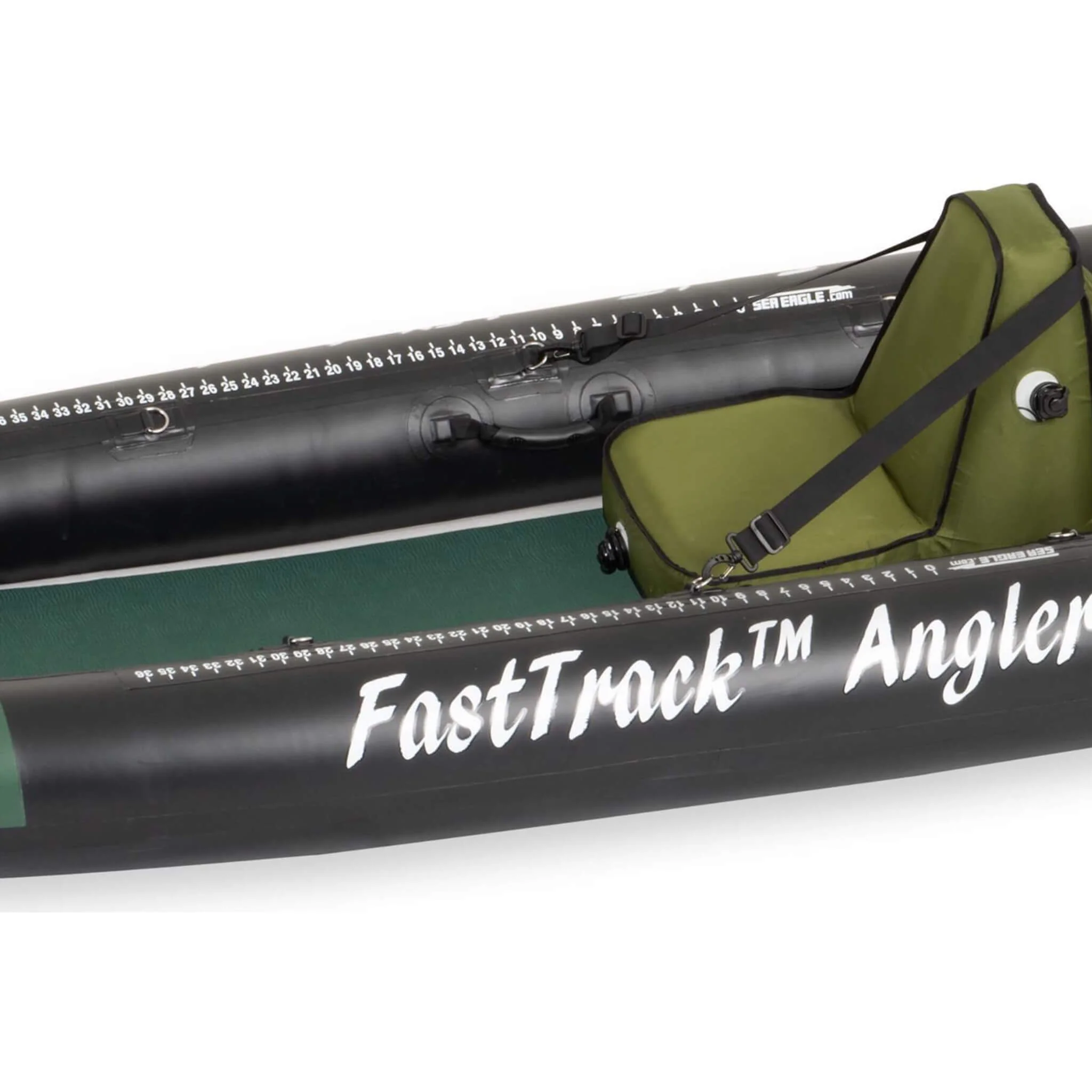 Sea Eagle 385FTA FastTrack 2 Persons Angler Inflatable Hunter Green Fishing Kayak, 12FT [385FTA] (SAK80139) - Image 6