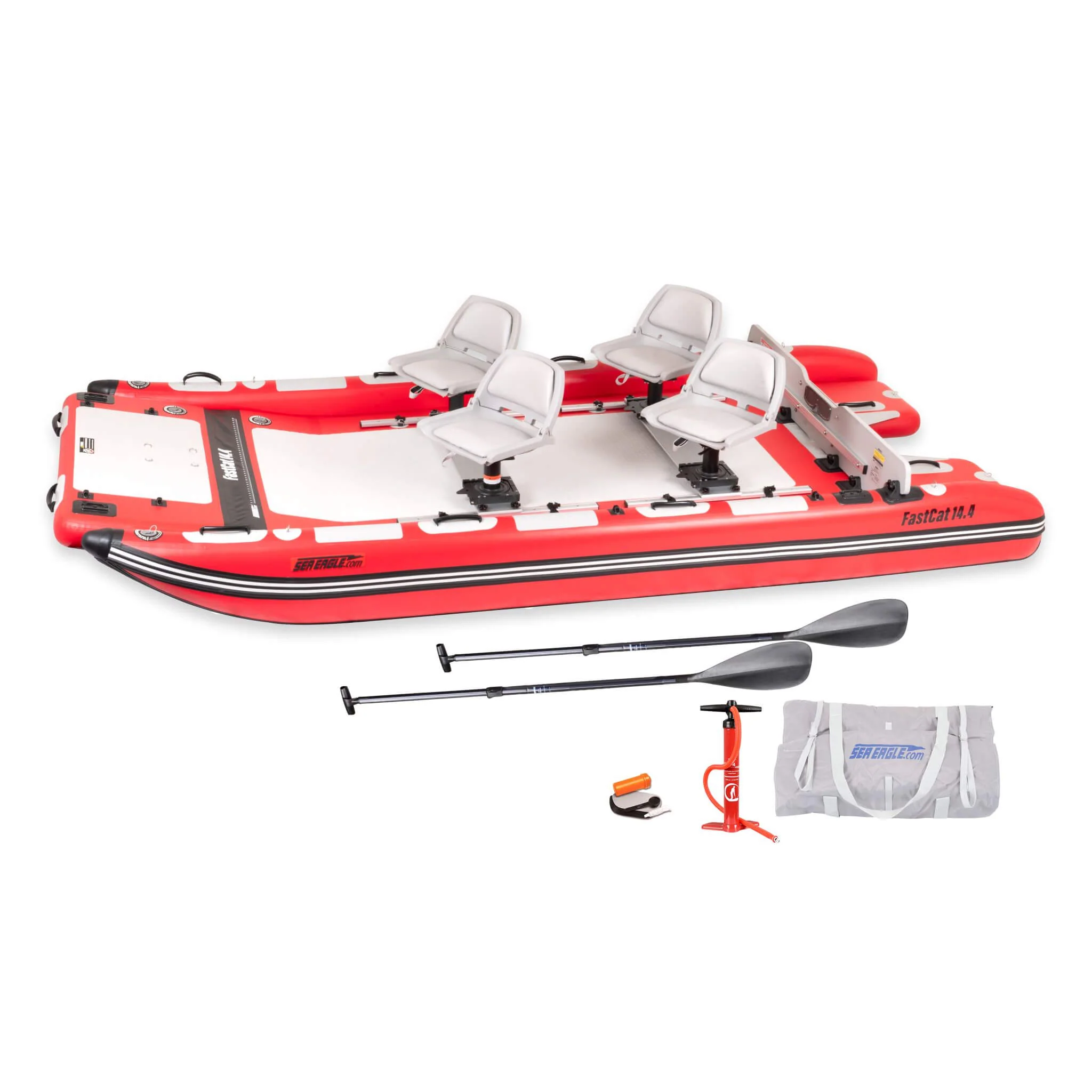 Sea Eagle Boats FastCat14™ Catamaran Inflatable Boat, 14FT (SAK43210) - Image 10