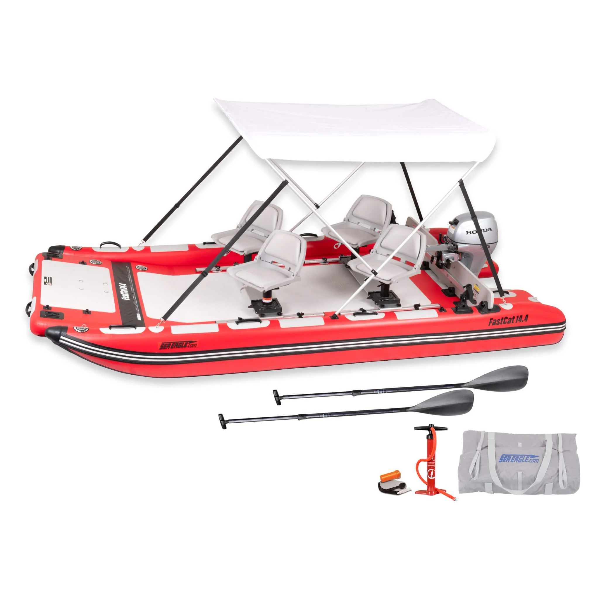 Sea Eagle Boats FastCat14™ Catamaran Inflatable Boat, 14FT (SAK43210) - Image 13