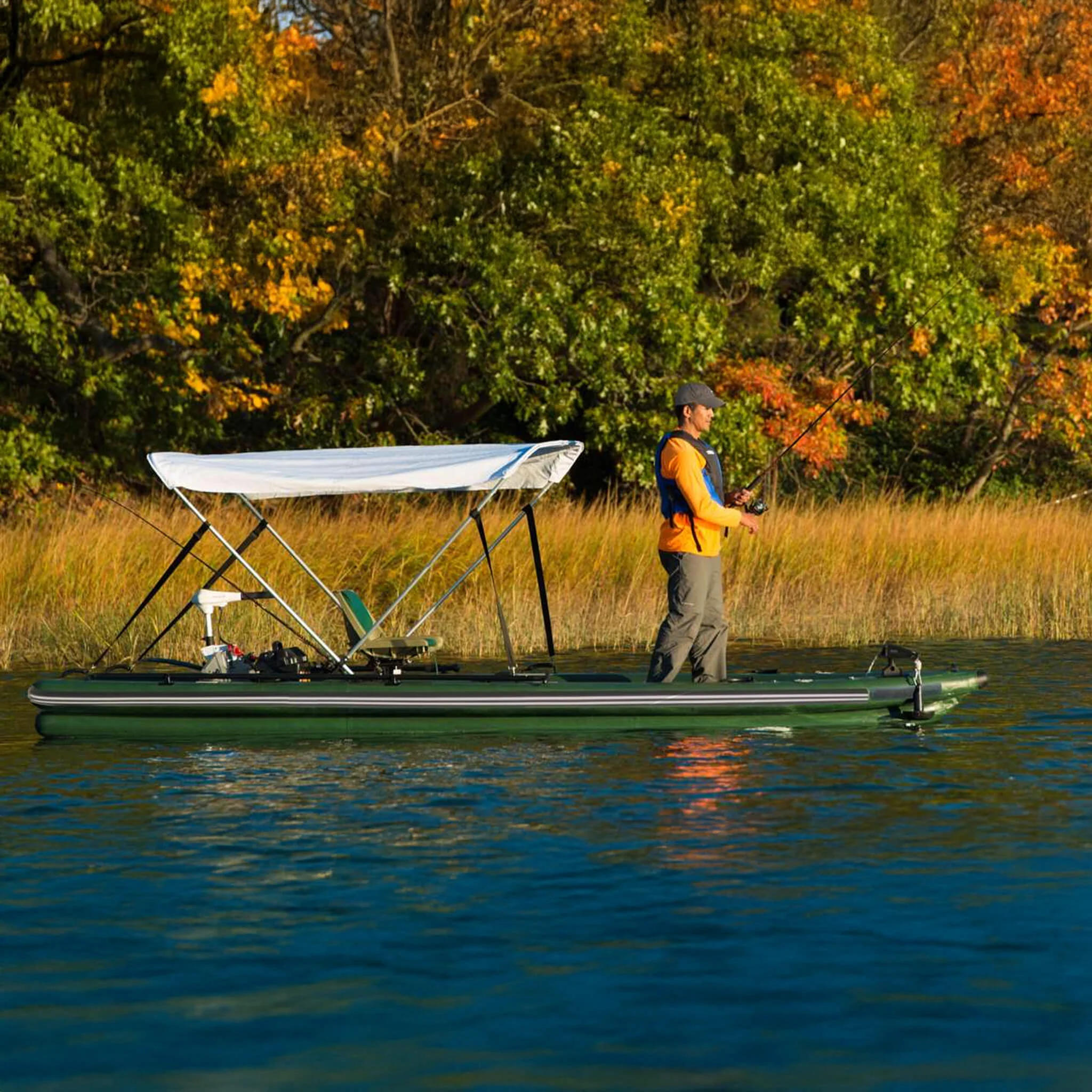 Sea Eagle Boats FSK16K FishSkiff™ Inflatable Fishing Boat, 16FT (SAK57351) - Image 11