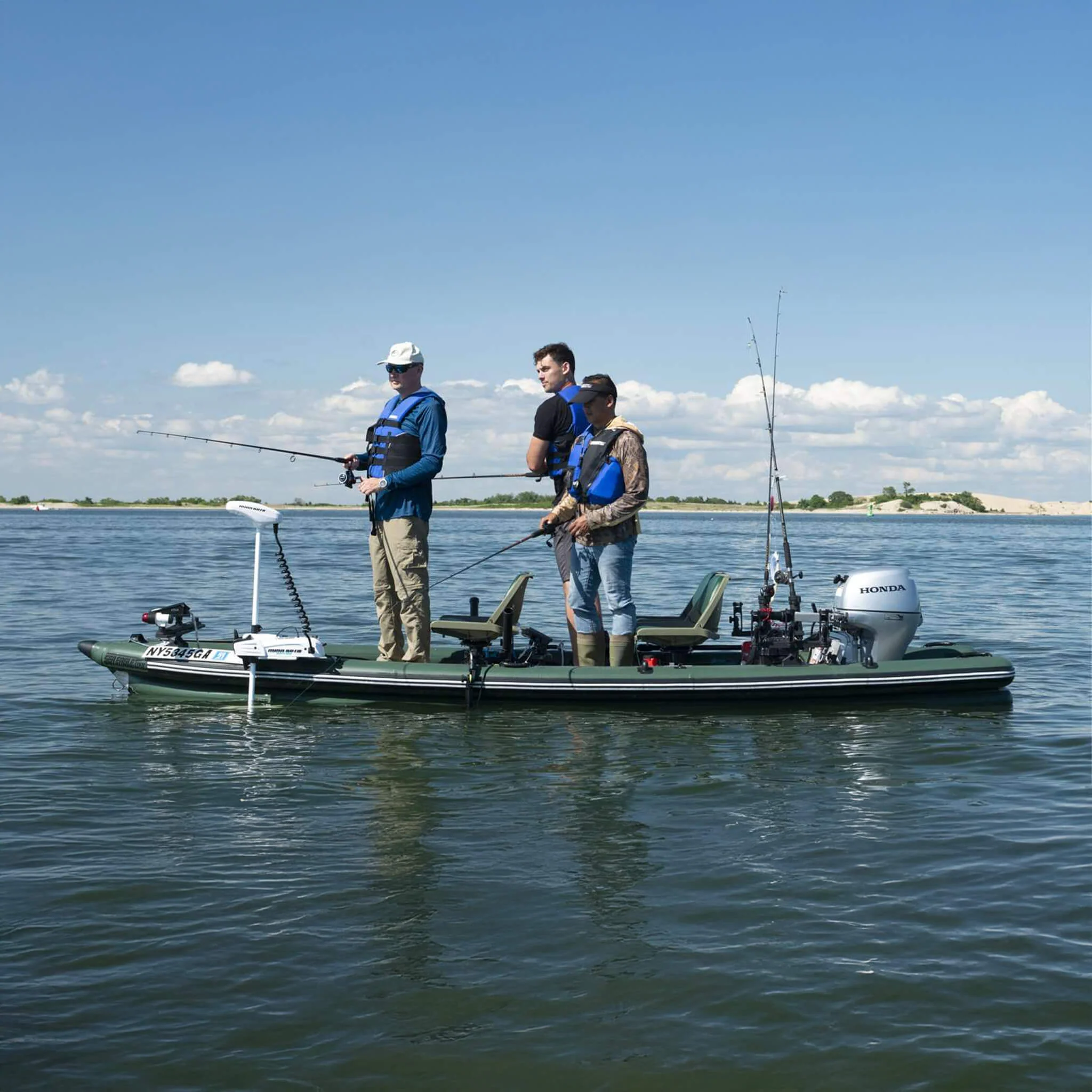 Sea Eagle Boats FSK16K FishSkiff™ Inflatable Fishing Boat, 16FT (SAK57351) - Image 7
