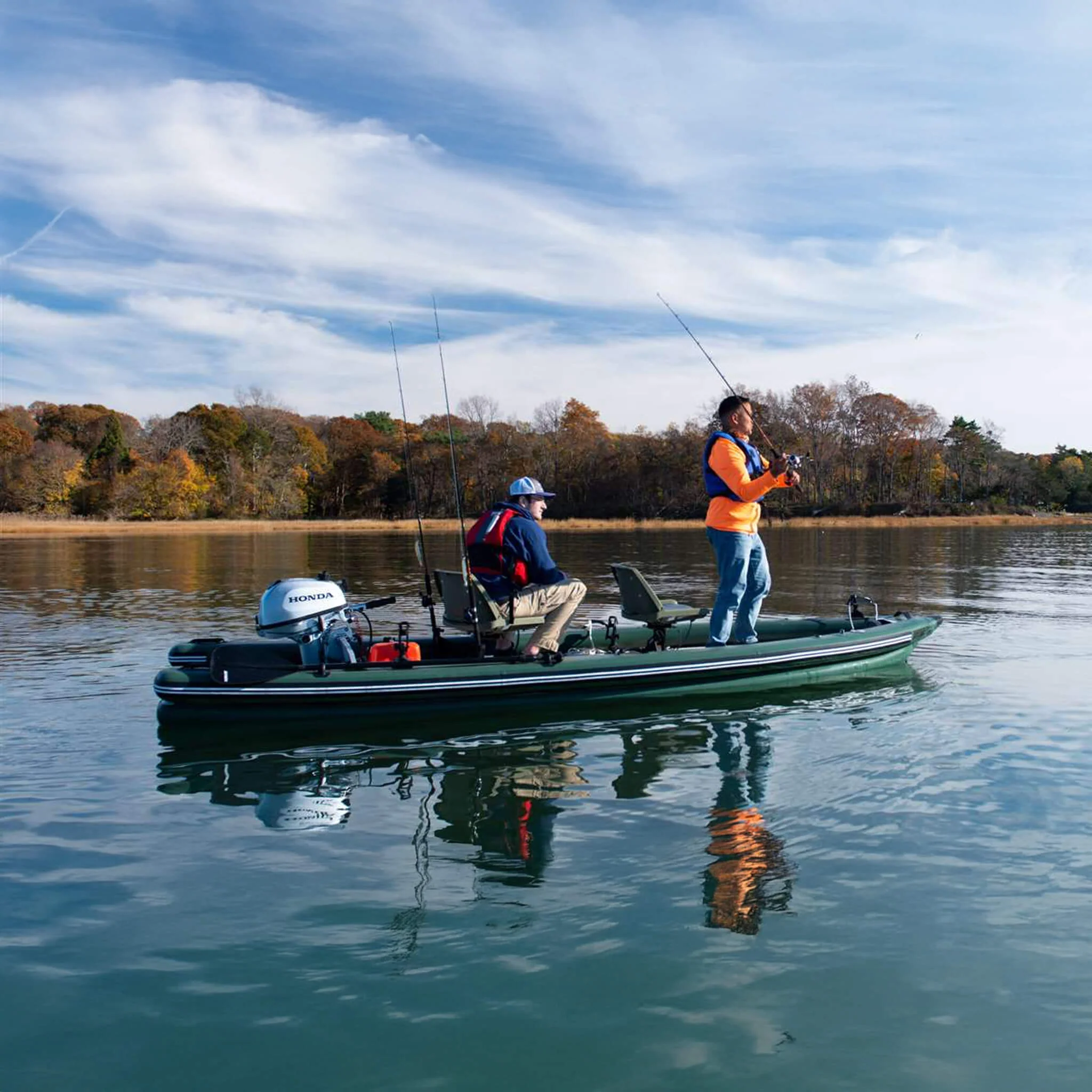 Sea Eagle Boats FSK16K FishSkiff™ Inflatable Fishing Boat, 16FT (SAK57351) - Image 9