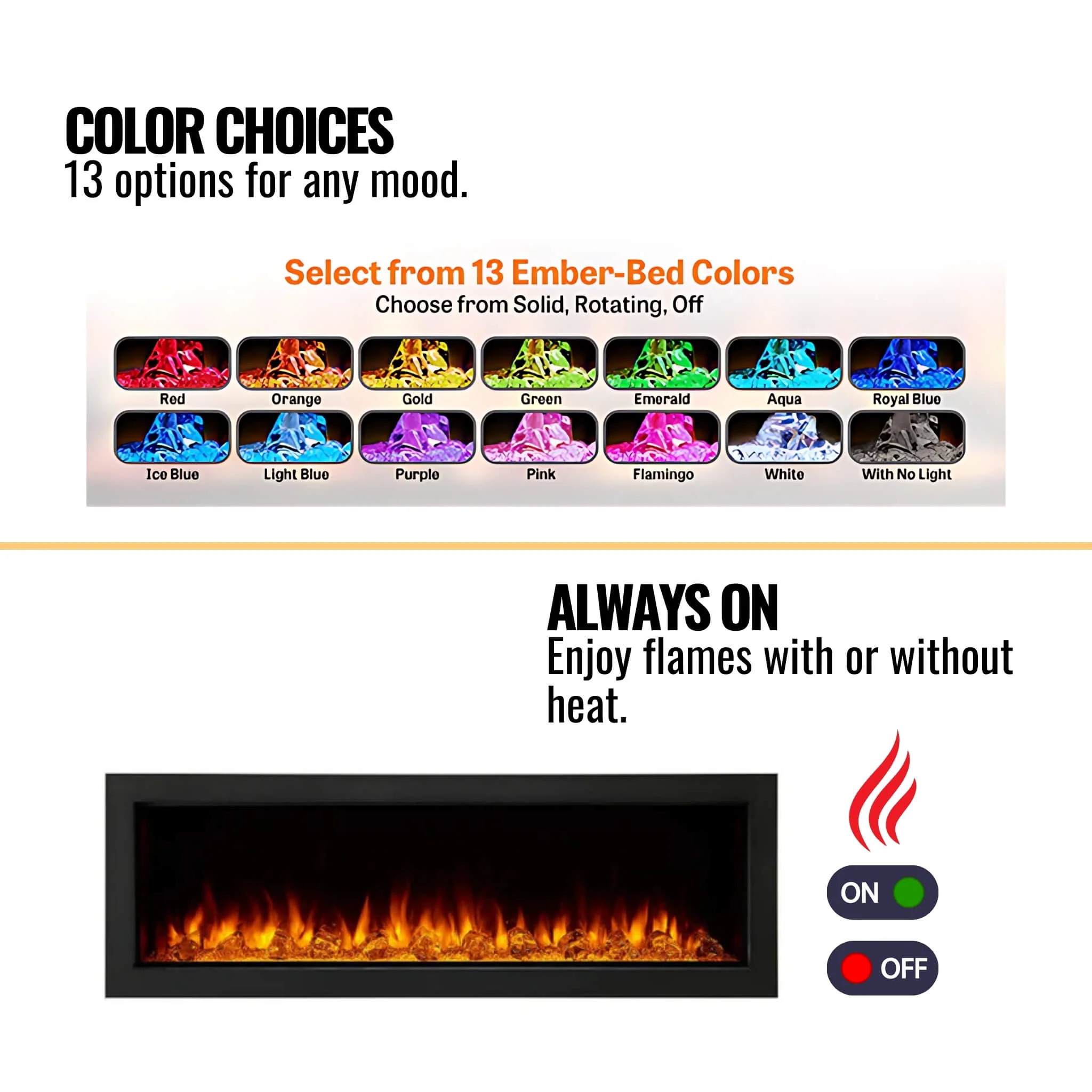 Simplifire Forum Outdoor Electric Fireplace [SF-OD43/55] - Image 8