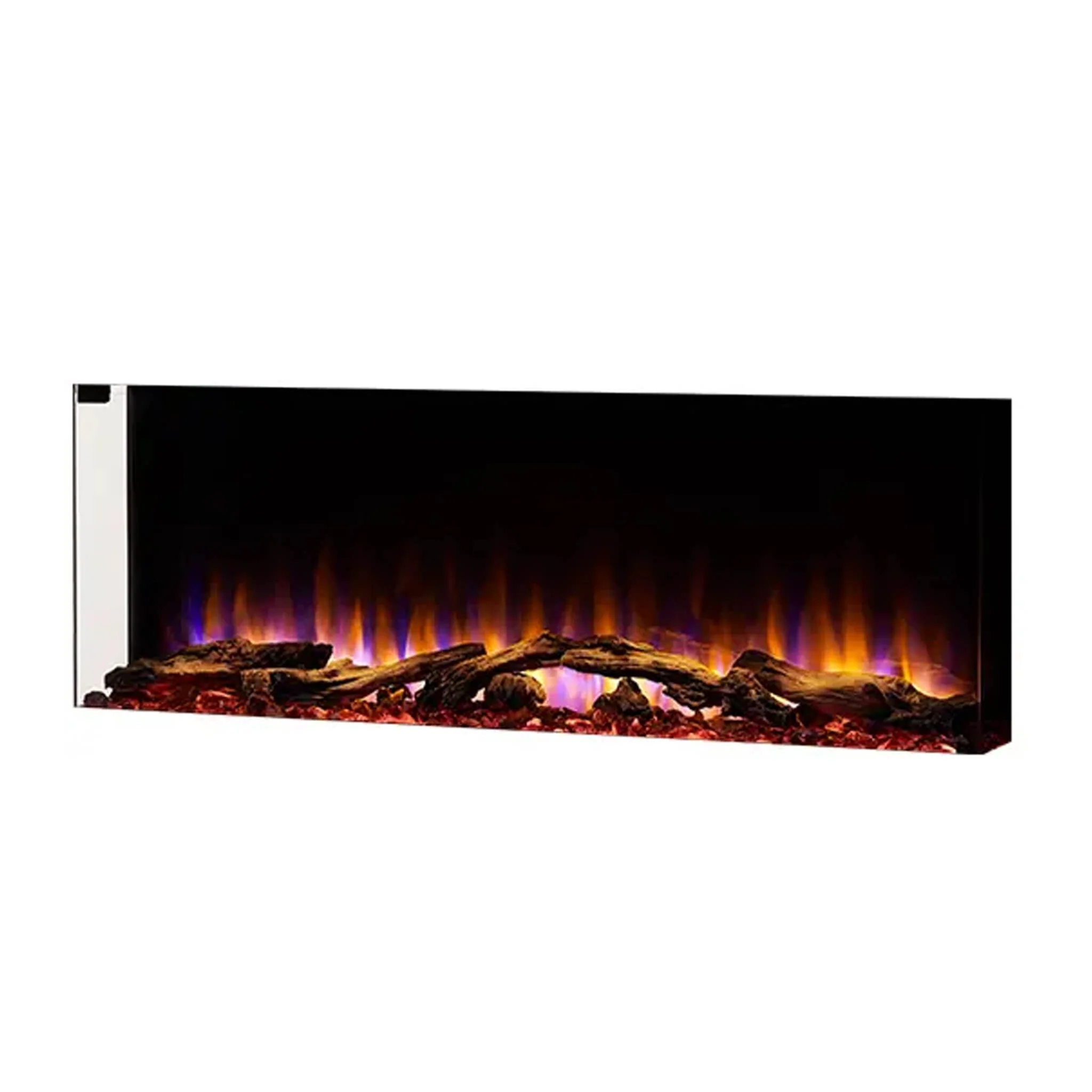 Simplifire Scion Trinity 3-Side Linear Electric Fireplace [SF-SCT55/43-BK] - Image 3