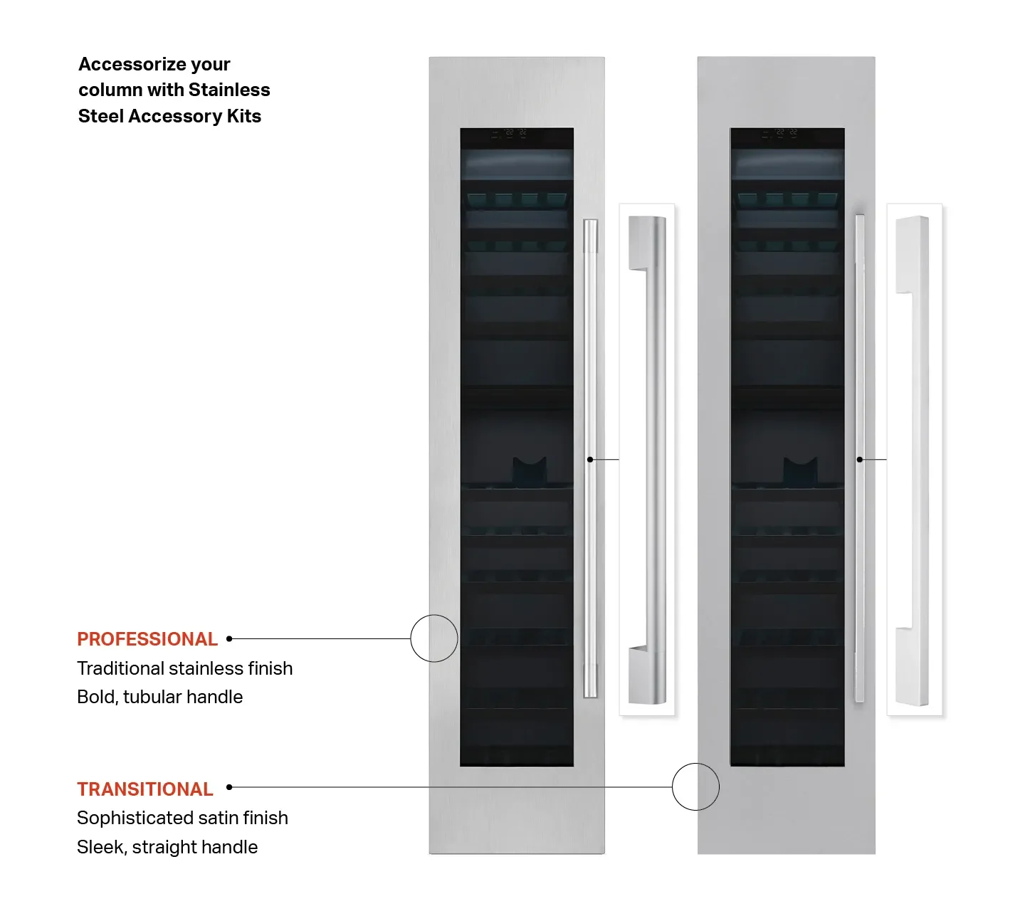 SKS 18-inch Integrated Column Wine Refrigerator - SKSCW181RP - Image 4