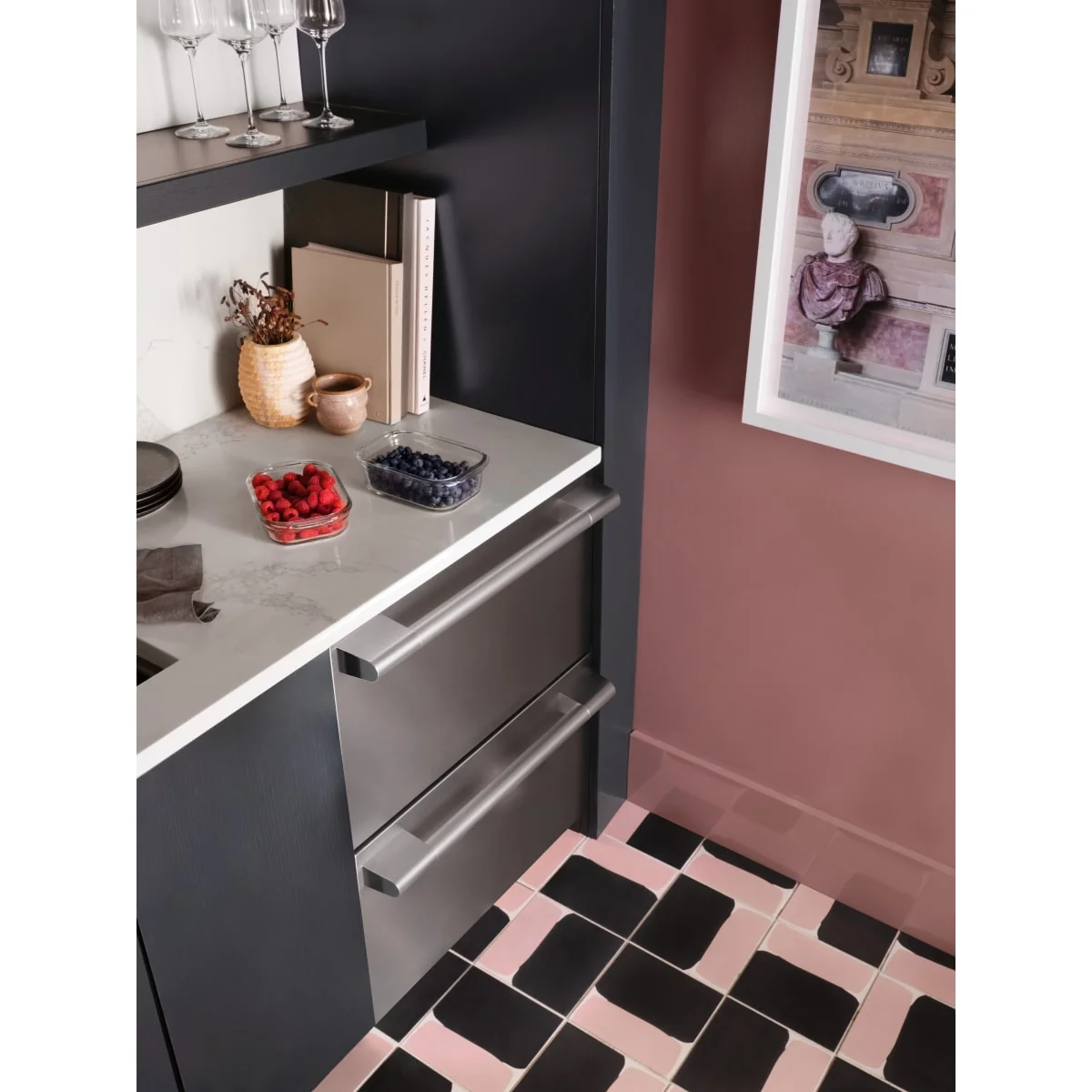 SKS 24-inch Undercounter Convertible Refrigerator/Freezer Drawers - SKSUD2402P - Image 6