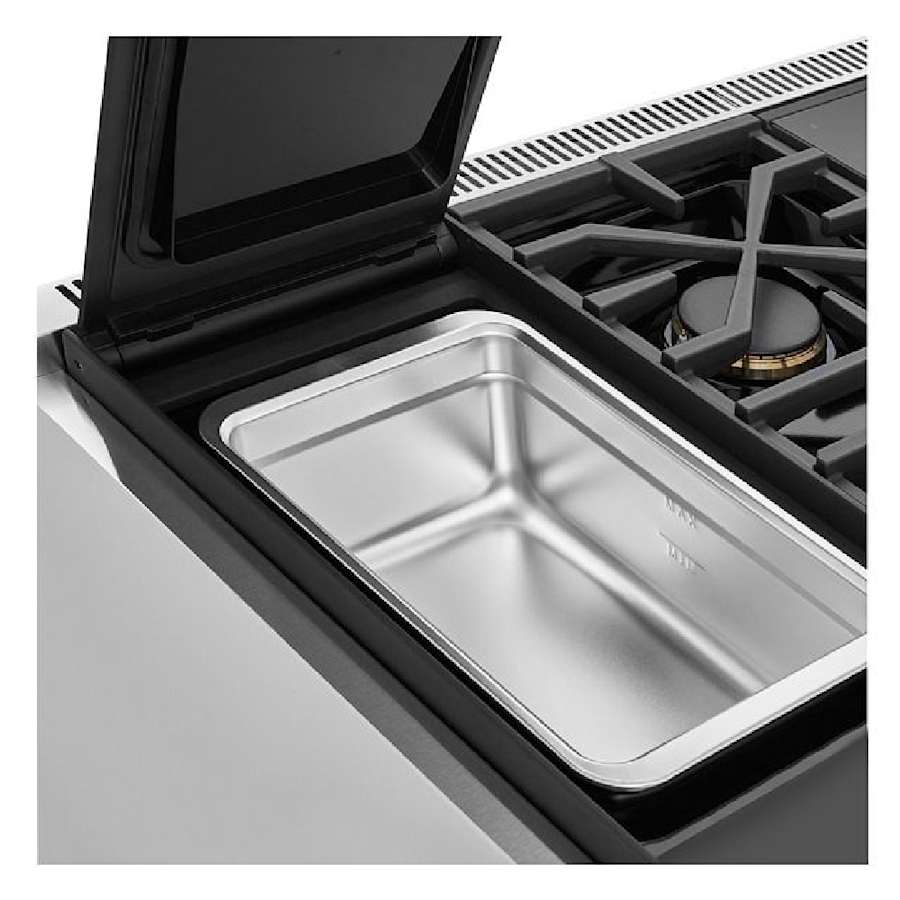 SKS 36" Dual-Fuel Pro Range with 6 Burners, Stainless Steel – SKSDR360S - Image 3