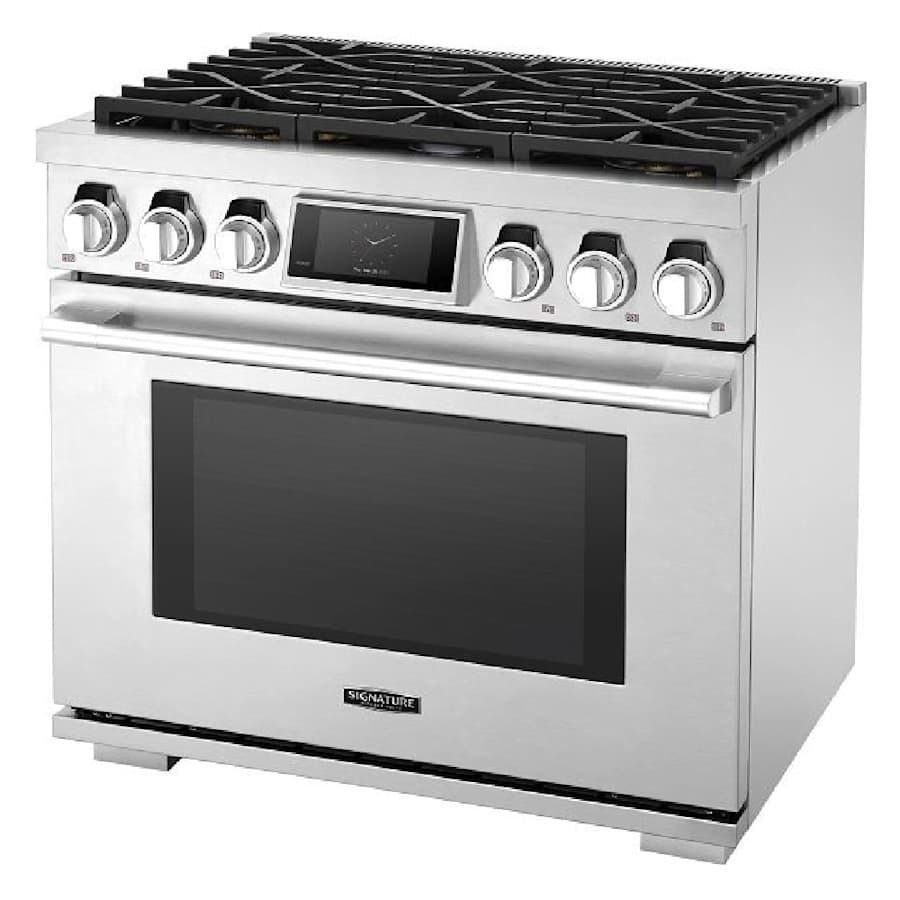 SKS 36" Dual-Fuel Pro Range with 6 Burners, Stainless Steel – SKSDR360S - Image 8