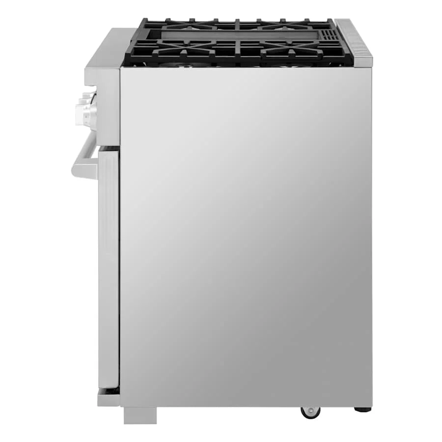 SKS 36" Dual-Fuel Pro Range with Steam-Combi Oven & Griddle, Stainless Steel – SKSDR360GS - Image 5