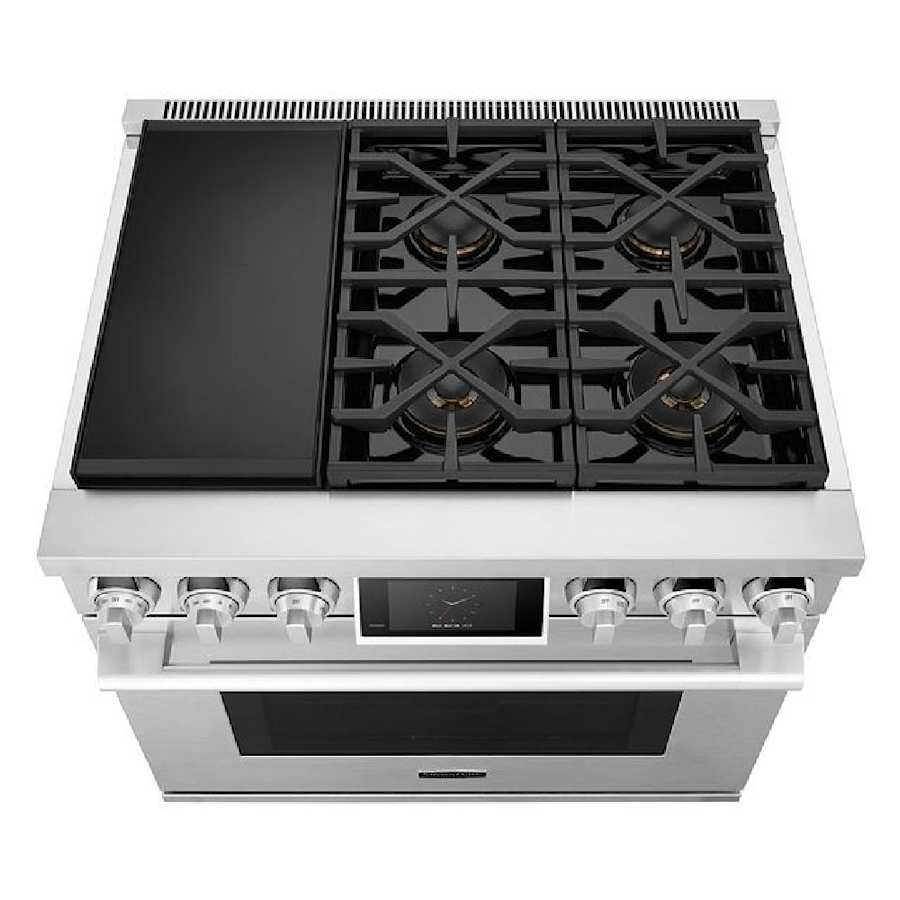 SKS 36" Dual-Fuel Pro Range with Steam-Combi Oven & Sous Vide, Stainless Steel – SKSDR360SS - Image 10