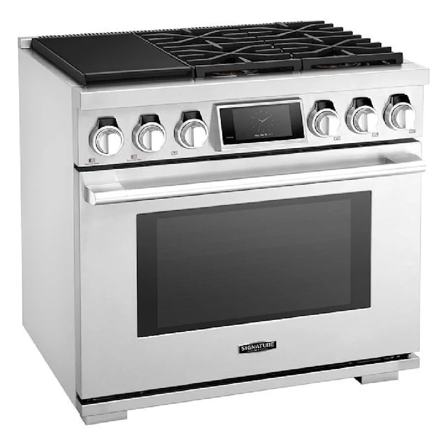 SKS 36" Dual-Fuel Pro Range with Steam-Combi Oven & Sous Vide, Stainless Steel – SKSDR360SS - Image 11