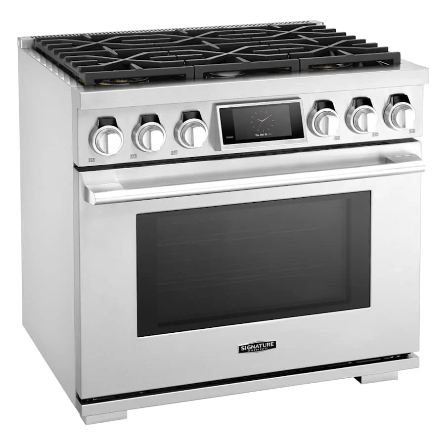 SKS 36" Gas Pro Range with 6 Burners, Stainless Steel – SKSGR360S - Image 5