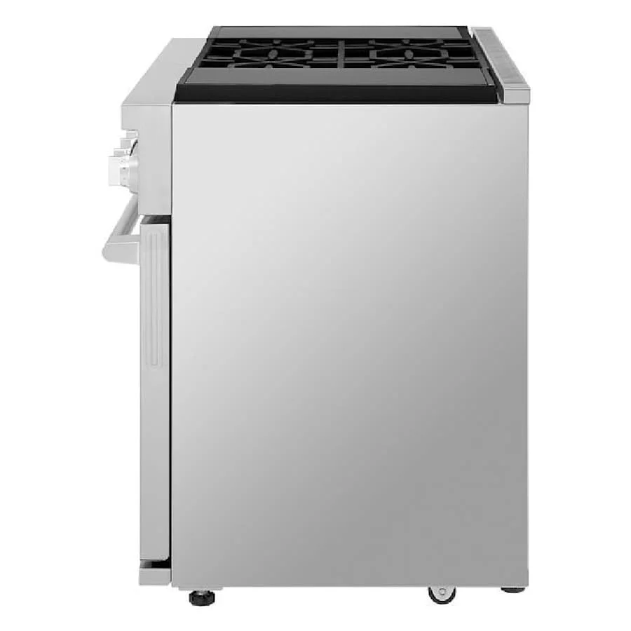 SKS 48" Dual-Fuel Pro Range with Sous Vide & Induction, Stainless Steel – SKSDR480SIS - Image 11