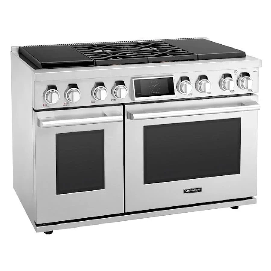 SKS 48" Dual-Fuel Pro Range with Sous Vide & Induction, Stainless Steel – SKSDR480SIS - Image 15