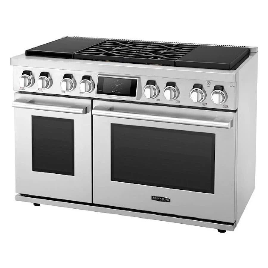 SKS 48" Dual-Fuel Pro Range with Sous Vide & Induction, Stainless Steel – SKSDR480SIS - Image 16