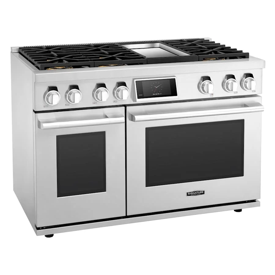 SKS 48" Gas Pro Range with 6 Burners & Griddle, Stainless Steel – SKSGR480GS - Image 2