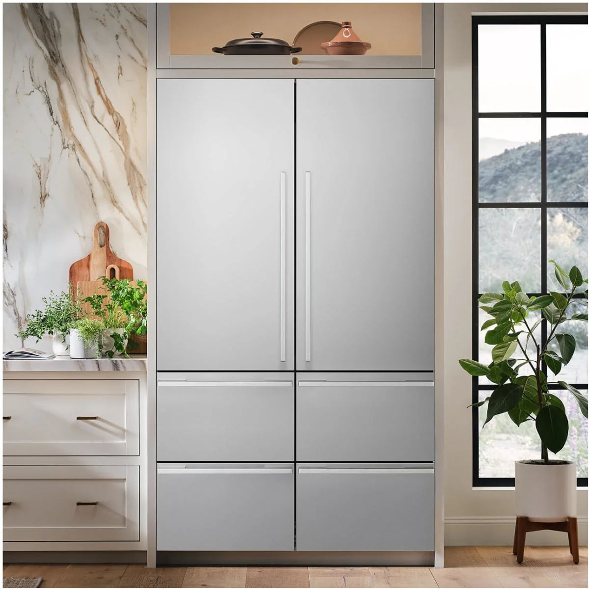 SKS 48-inch Built-in French Door Refrigerator, Pre-assembled – SKSFD4826MT - Image 6
